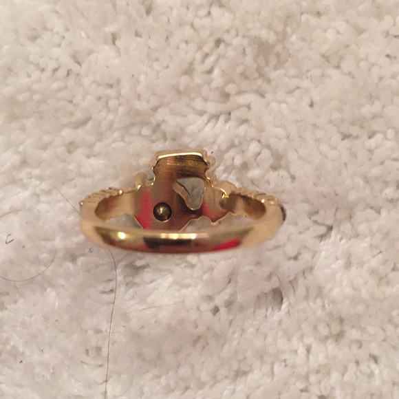 Mixed Rhinestone Gold Ring - Picture 5 of 7